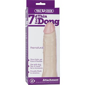Dildo Vac U Lock 19cm Thin Dong Thumb 2