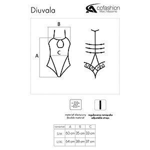 Body CoFashion Diuvala Negru L-XL Thumb 2