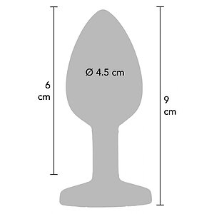 Dop Anal Bijuterie Curcubeu Mare Negru Thumb 3