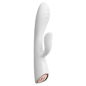 Vibrator Rabbit Dorcel Flexi Heating Alb