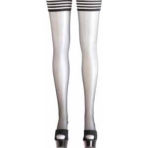 Dresuri Cottelli Collection Stay-Ups Negru M Thumb 3