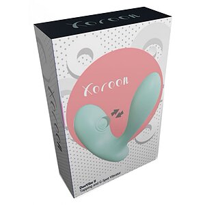 DuoVibe II – Vibrator punct G cu Tapping, 9 Moduri, Reîncărcabil Mint Thumb 4