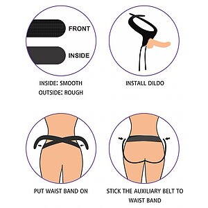 Strap-On Easy 19cm Thumb 12