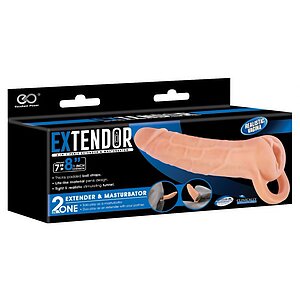 Extender 2 în 1 TPR, Masturbator și Dispozitiv Discret Thumb 1