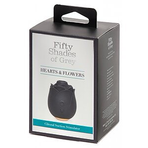Fifty Shades Of Grey Hearts Flowers Stimulator 6 Viteze Negru Thumb 7