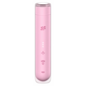 Satisfyer First Kiss – Stimulator cu Membrane Mobilă, 10 Trepte Roz Thumb 3