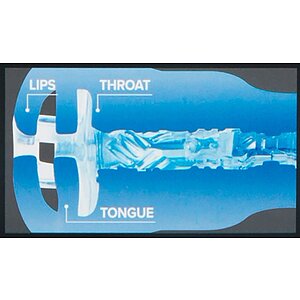 Fleshlight Turbo Blue Ice Textură Ignition Albastru Thumb 3