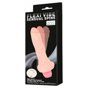 Debra Flexi Vibe Flesh - Vibrator Realist Flexibil 17 cm Thumb 3