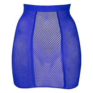 Fusta Le Desir High-Waist Fishnet Albastru S-L Thumb 2