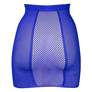 Fusta Le Desir High-Waist Fishnet Albastru S-L Thumb 3