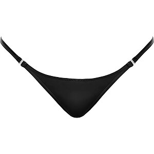 G-String Noir Handmade Tease Negru L-XL Thumb 3