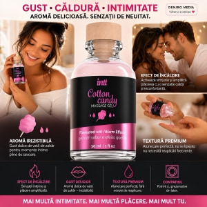 Gel Masaj Cotton Candy 30ml Thumb 2