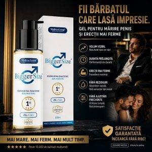 Gel Mărirea Penisului BiggerSize 150ml Thumb 2