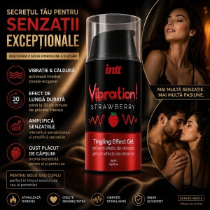 Gel Stimulare INTT Vibration Efect de Furnicături 15ml Thumb 5