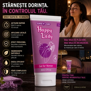 Gel Stimulator Pentru Femei Happy Lady 60ml Thumb 2