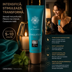 Gel Stimulator Pentru Femei Shiatsu Mint 30ml Thumb 2