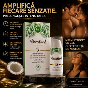 Gel Vegan Vibration Coconut Intt 15 ml Efect Pulsatoriu Thumb 1