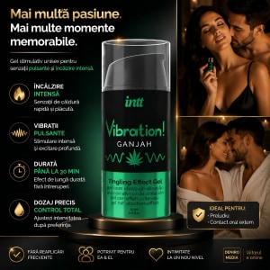 Gel Vibration Ganjah Airless Bottle 15ml Thumb 1