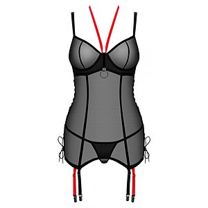 Corset Obsessive Glandez Negru XS-S Thumb 2