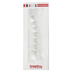 Dildo din Sticlă Romance Transparent Thumb 1