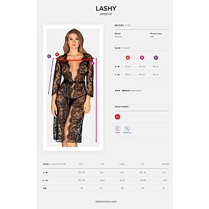 Halat Obsessive Sensuelia Negru S-M Thumb 4