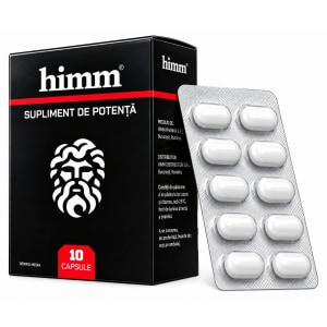 Capsule HIMM Pentru Potență, Erecții Puternice 10buc