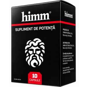 Capsule HIMM Pentru Potență, Erecții Puternice 10buc Thumb 1