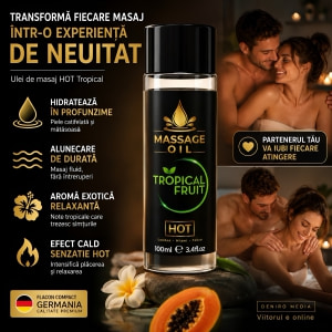 Hot Ulei De Masaj Tropical 100 ml — Piele Catifelată Thumb 1