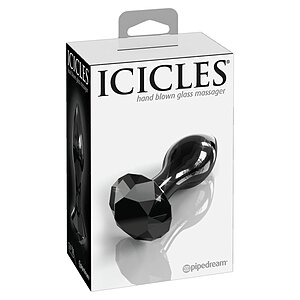 Anal Plug Icicles No 78 Negru Thumb 3