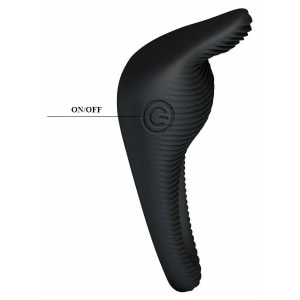Inel Penis Pretty Love Thimble Negru Thumb 9