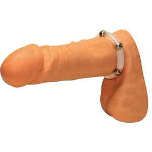 Inel Penis Seven Creations Robotic Transparent Thumb 1