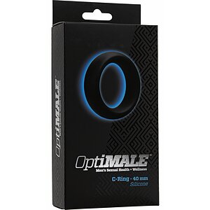 Inel Pentru Penis OptiMALE C-Ring Negru Thumb 1