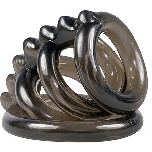 Inelul Stăpânului Nopții Performanță Îndelungată Negru Thumb 1