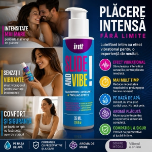 Intt Slide And Vibe, Lubrifiant Vibrant Mure 35 ml Thumb 6