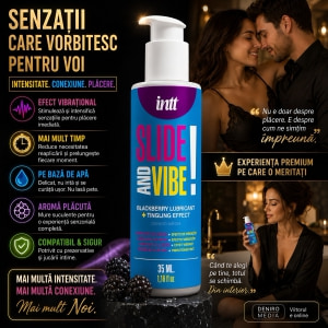 Intt Slide And Vibe, Lubrifiant Vibrant Mure 35 ml Thumb 3