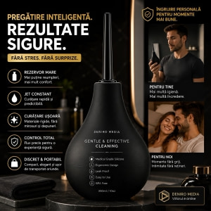 Irigator Anal Large Negru Thumb 2