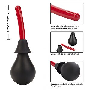 Irigator Anal Și Genital Ultra Negru Thumb 5