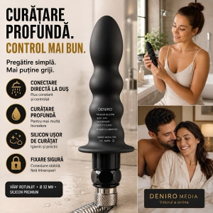 Irigator Intim Hydro Blast Negru Thumb 1