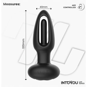 Dop Anal Cu Limbă Oscilantă Aplicație Smartphone Negru Thumb 10