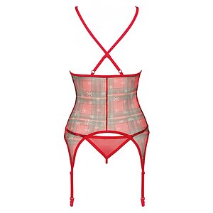 Corset Obsessive Jollymore Roșu M-L Thumb 3