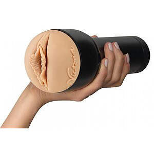 KIIROO Feel Victoria June — Stroker Discret 23,5 cm Negru Thumb 4