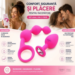 Kit Jucării Anale Barcelona Roz Thumb 3