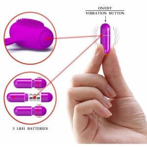 Kit Purple Desire 4 Piese Vibratoare Pentru Stimulare Variată Mov Thumb 10