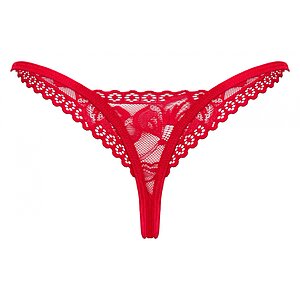Chilot Obsessive Lacelove Thong Roșu XS-S Thumb 3