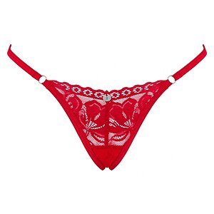 Chilot Obsessive Lacelove Thong Roșu XS-S Thumb 2