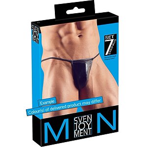 Lenjerie Bărbați Set Of 7 Strings S-L Thumb 1