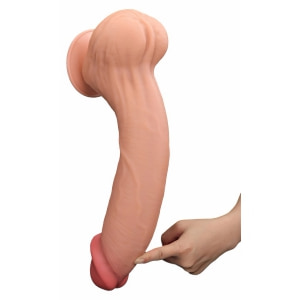 Lovetoy Dual Layer 36 cm Piele Moale și Miez Ferm Thumb 5