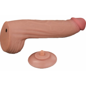 Lovetoy Realist TPE Dublu Strat 31 cm – Ventuză Puternică Thumb 5