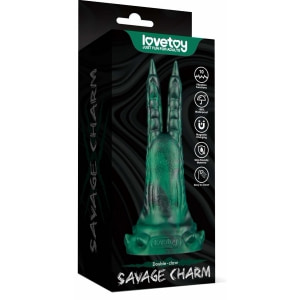 Lovetoy Savage Charm Double Claw 10 Moduri Reîncărcabil Verde Thumb 10