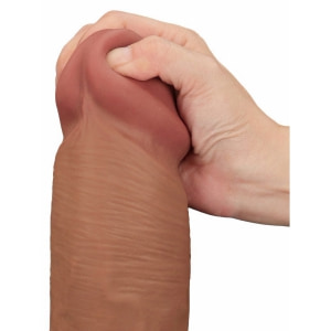 LoveToy Sliding Skin 36 cm Realist, Textură Naturală Maro Thumb 4